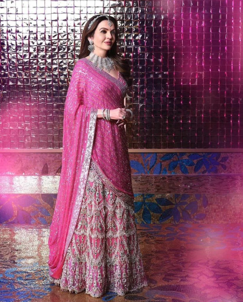 Nita Ambani for Anant's sangeet