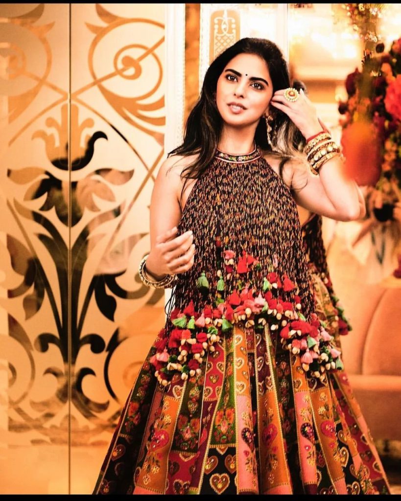 Isha Ambani in Torani lehenga