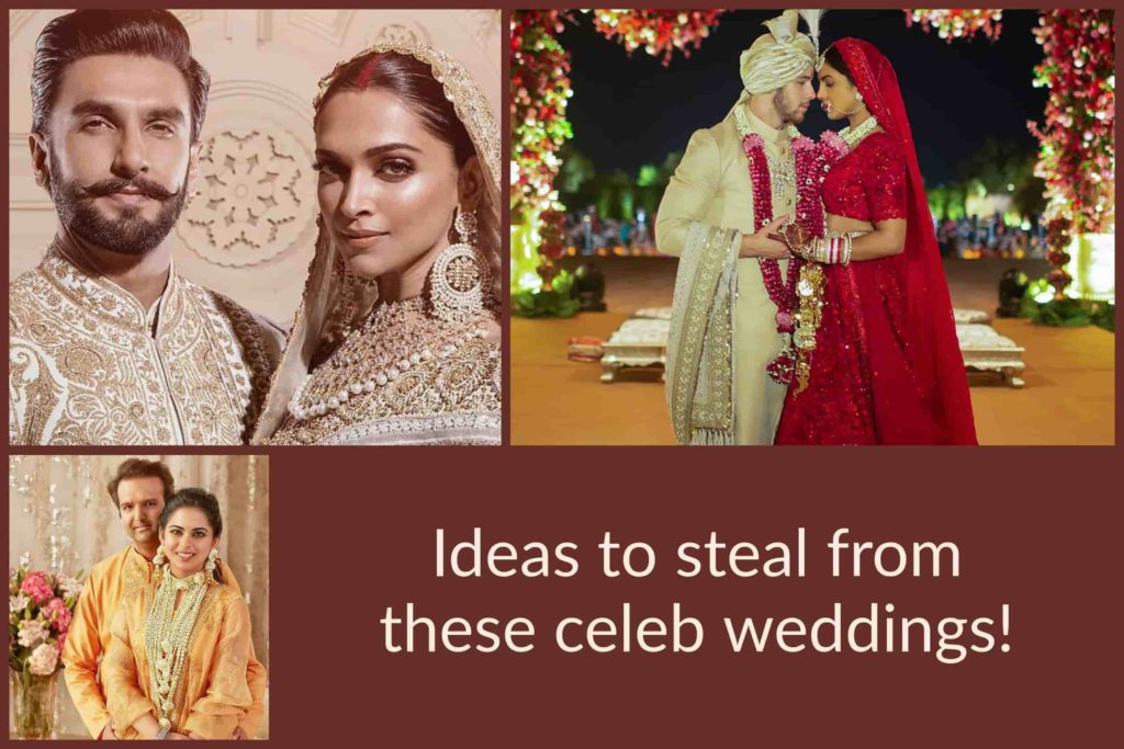 Celebrity wedding ideas