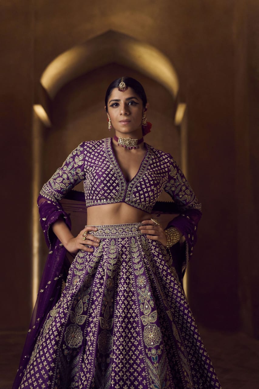 Sara Tendulkar turns muse for Anita Dongre 's collection -Homage