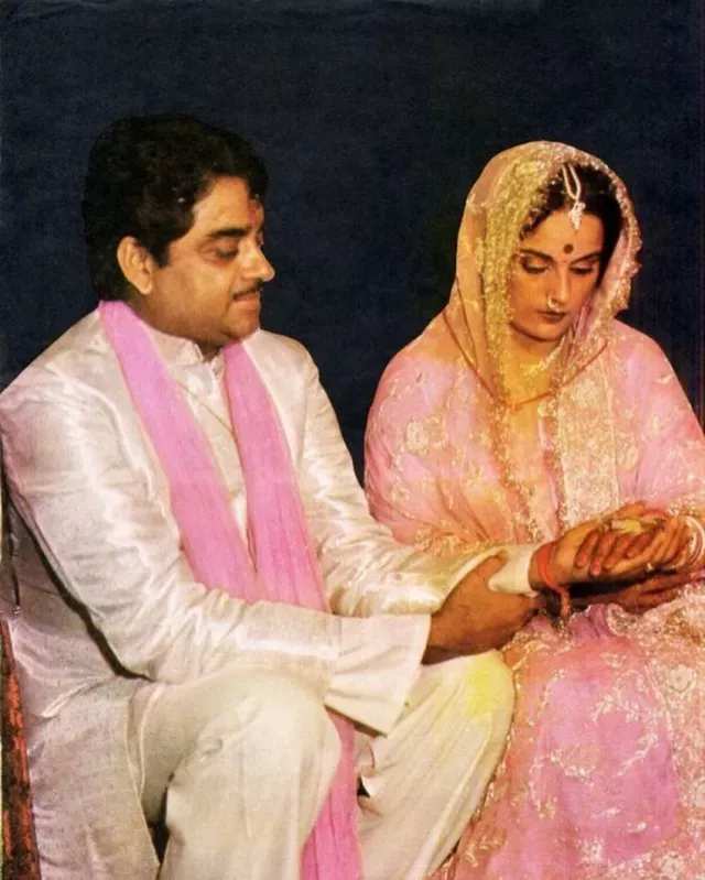 Poonam Sinha and Shatrughan Sinha