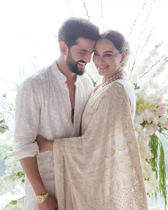 Sonakshi and Zaheer