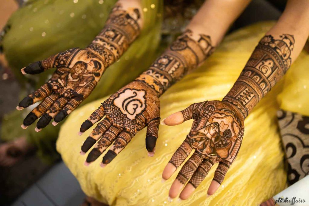 Mehendi at Jehan Numa Retreat, Bhopal