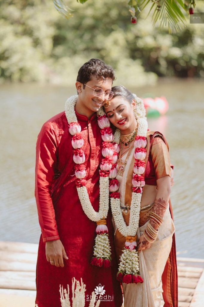 Lotus and Mogra Jaimala for weddings
