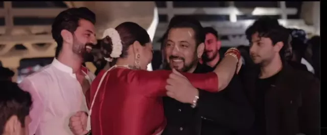 Sona with Salman Bhai