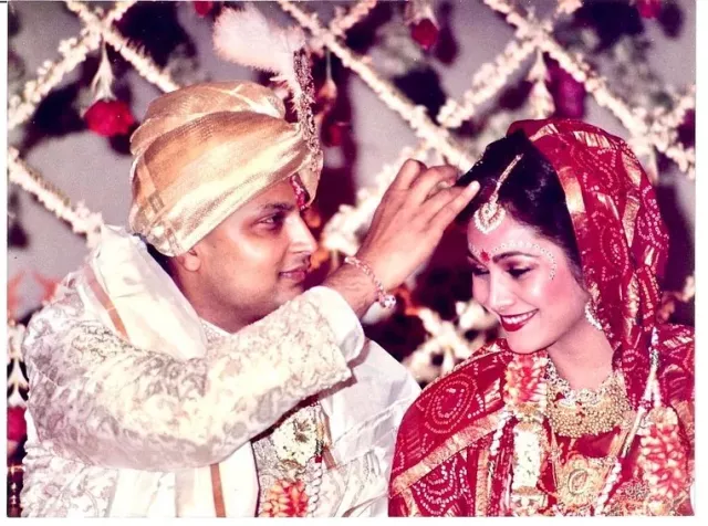 Tina Ambani at her wedding