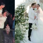 Amy Jackson & Ed Westwick wedding: The Actress Stuns in a Strapless White Ballgown