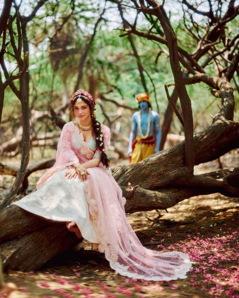 Tamannaah Bhatia as Radha in Torani’s Leela Collection