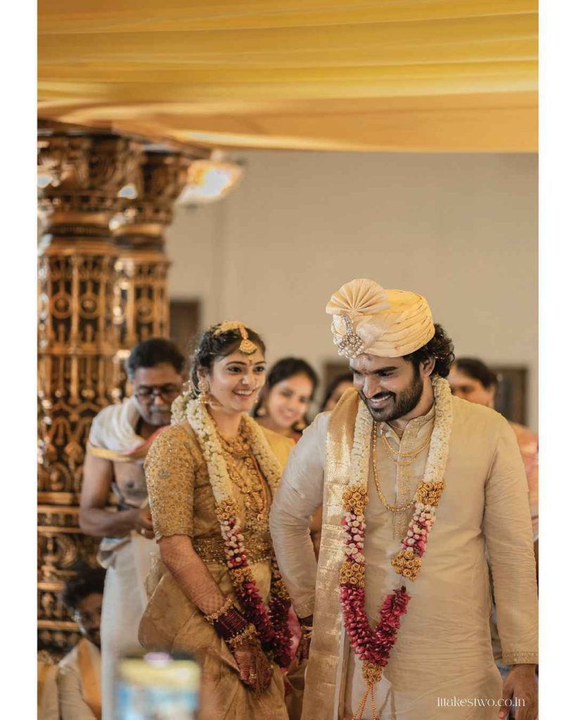 Tollywood Couple Kiran Abbavaram and Rahasya Gorak Tie the Knot