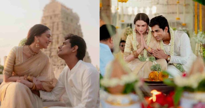 Aditi Rao Hydari and Siddharth Get Married in Intimate Wedding Ceremony