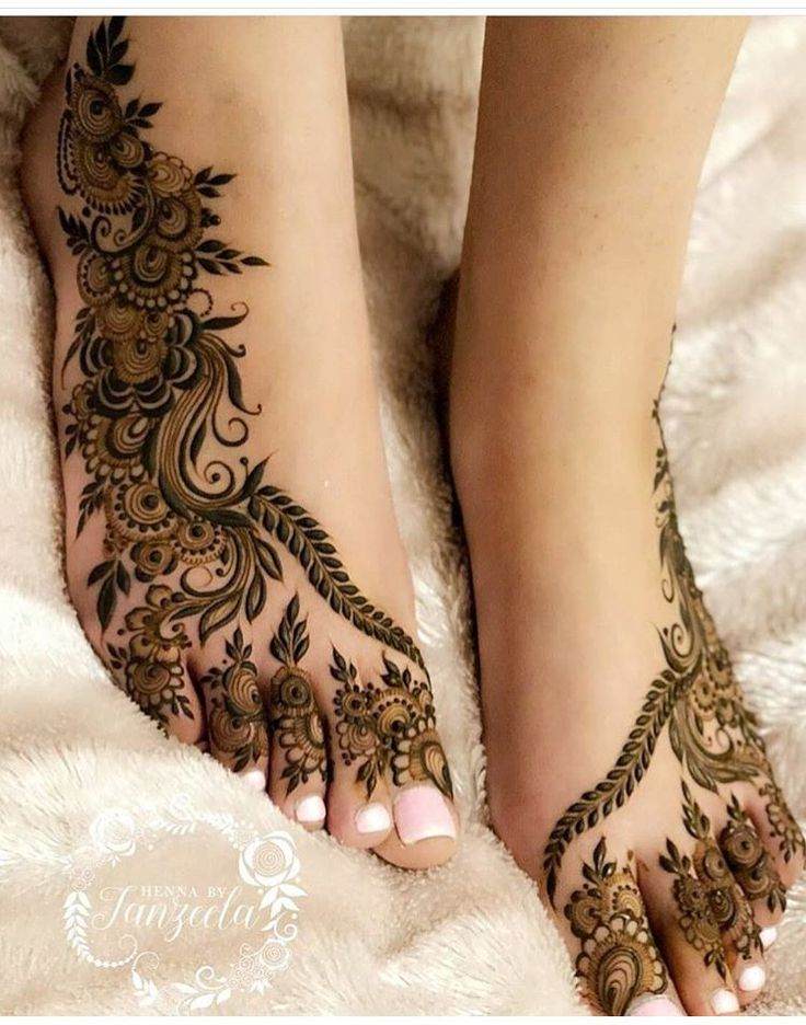 Arabian Foot Mehendi