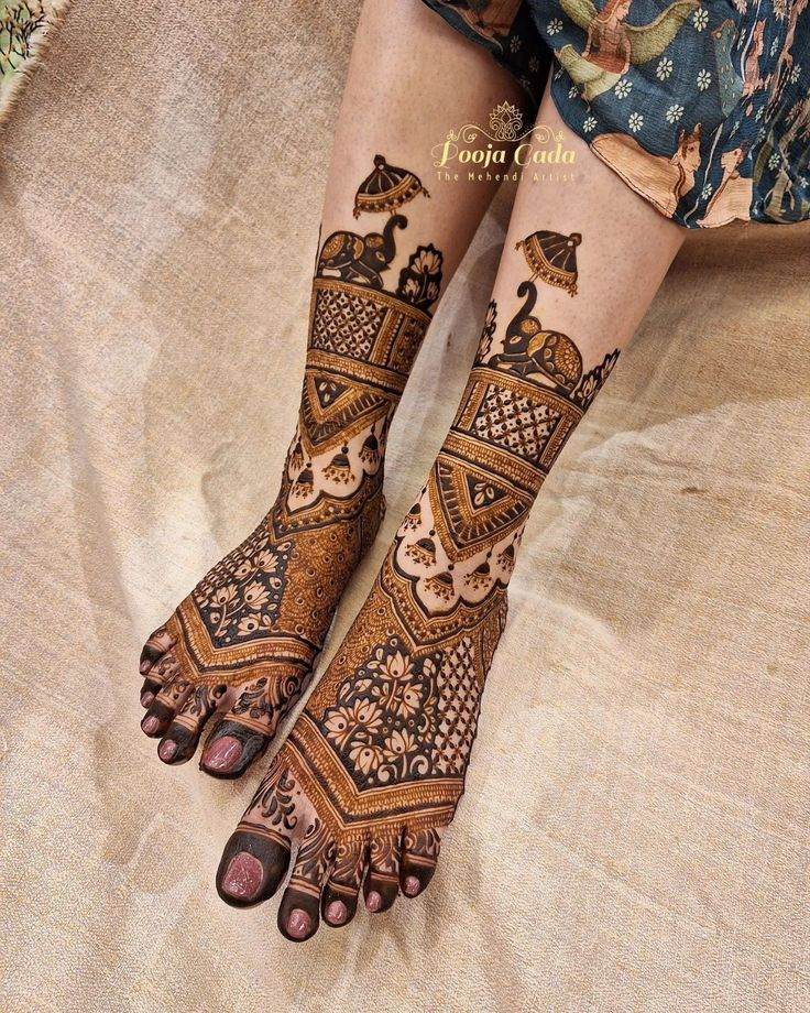 Full bridal henna