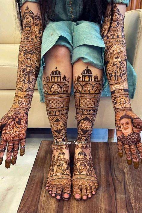 Full bridal mehendi