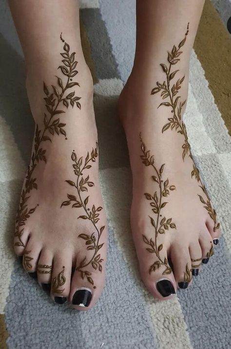 Arabian Foot Mehendi