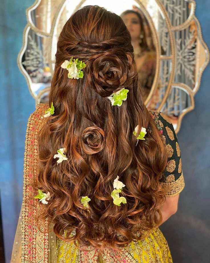 Karva Chauth Hair Style ideas