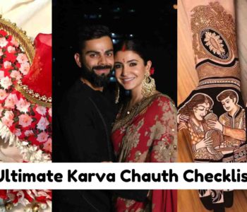 Ultimate Checklist for Karva Chauth